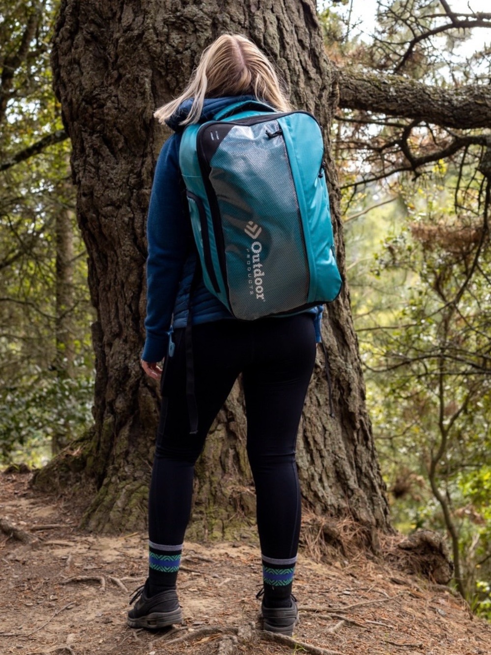Outdoor Products Teal Hiker 33L Travel Carry Case Day Pack Backpack